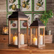 2-Piece Carmel Lantern Set