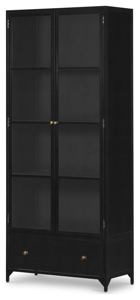 Shadow Box Cabinet-Black