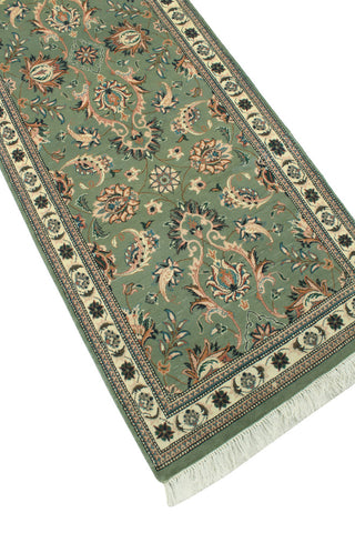Pak-Persian Emil Light Green/Ivory Runner, 2'8x13'11