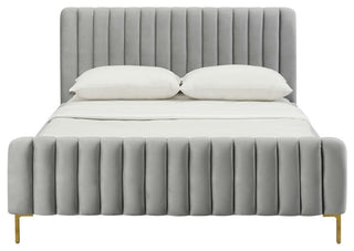 TOV Furniture Angela Grey Bed in Full
