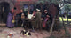 Leghe Suthers Musicians Outside an Inn Wall Decal