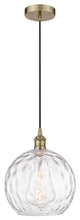 Innovations 616-1P-AB-G1215-10 1-Light Mini Pendant, Antique Brass