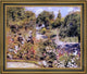 Pierre Auguste Renoir The Garden at FontenayFramed Premium Canvas Print, 20"x25"
