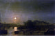 Henry Pether Moonlight over the Seine Wall Decal