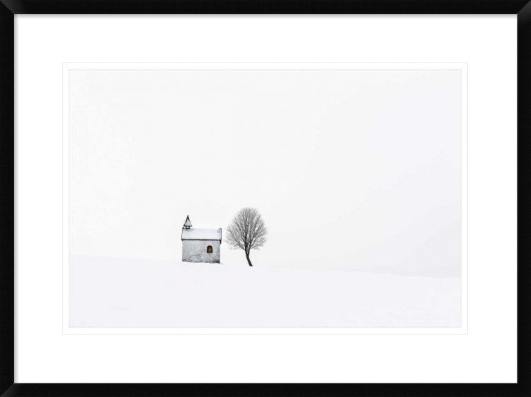 "The Chapel" Framed Digital Print by Tom Meier, 30x22"
