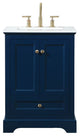 Elegant VF15524BL 24"Single Bathroom Vanity, Blue