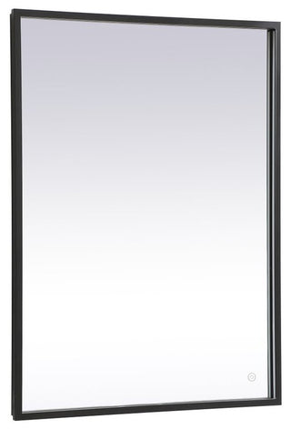 Modern Black Led Mirror