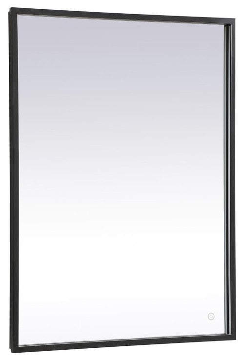 Modern Black Led Mirror