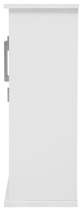 Vega Wall Mounted Bathroom Medicine Cabinet, White