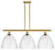 Innovations 516-3I-SG-GBD-124-LED 3 Light Island Light, Satin Gold