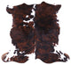 6' 4" X 6' 11" Natural Cowhide Rug C1881