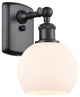 Innovations 516-1W-BK-G121-6-LED 1 Light 6" Sconce, Matte Black