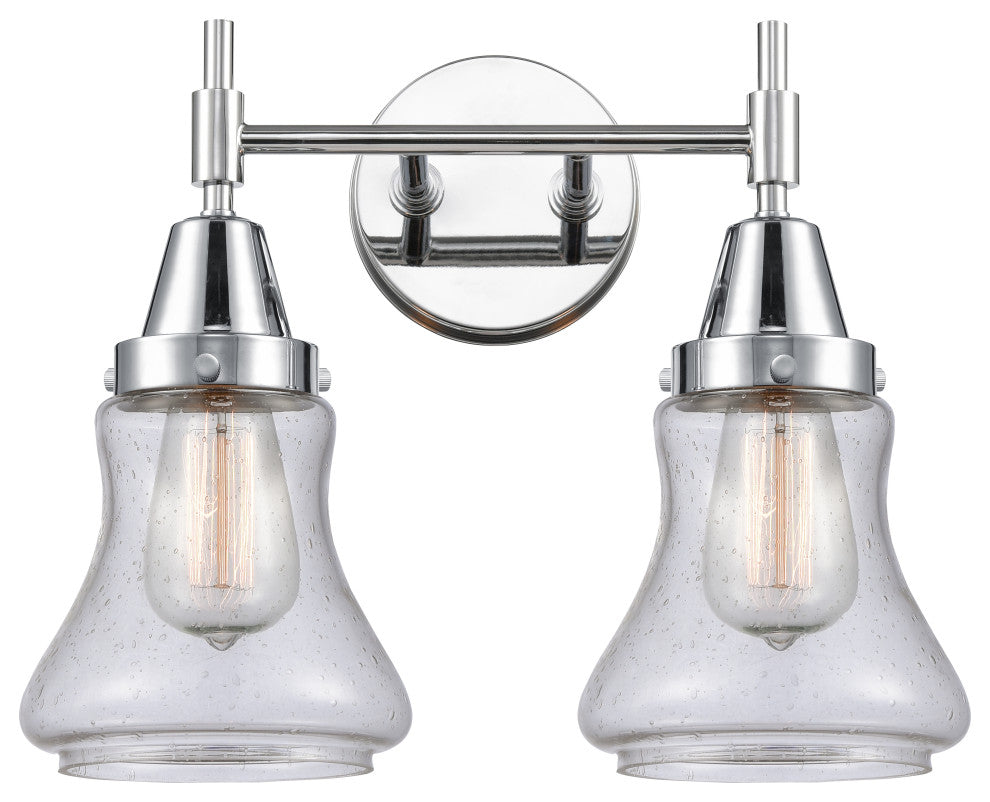 INNOVATIONS LIGHTING 447-2W-PC-G194-LED Caden 2 Light 17 inch Bath Vanity Light