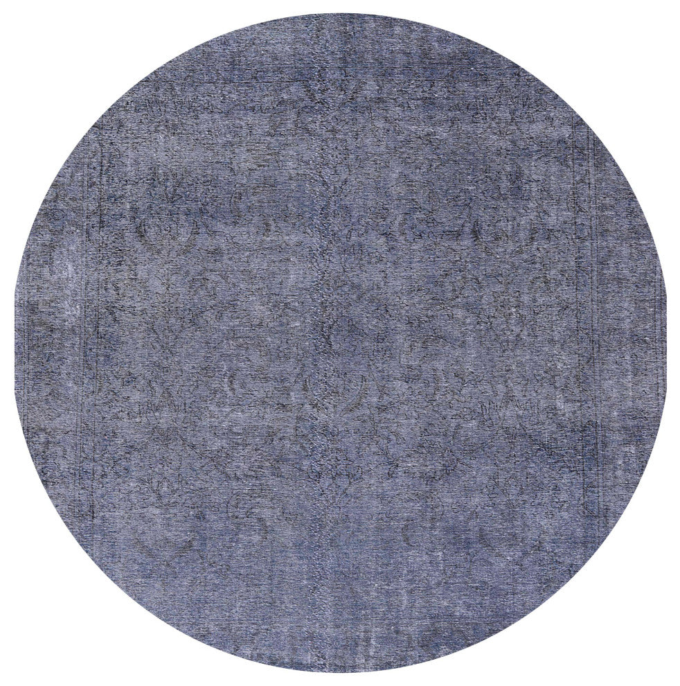 Ahgly Company Indoor Round Mid-Century Modern Area Rugs, 3' Round