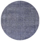 Ahgly Company Indoor Round Mid-Century Modern Area Rugs, 3' Round