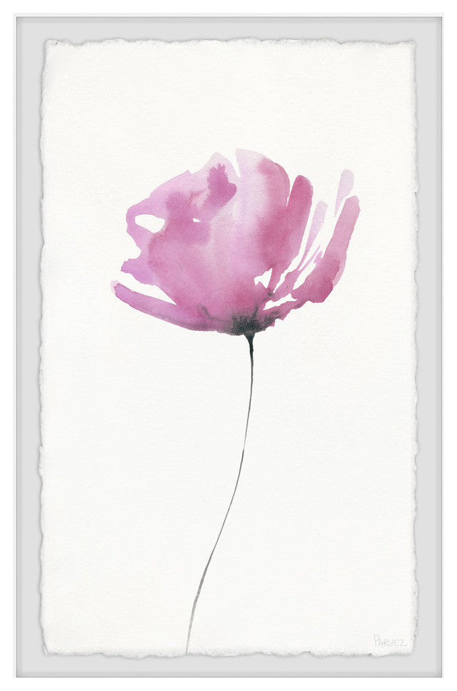 "The Simple Flower" Framed Painting Print, 24"x36"