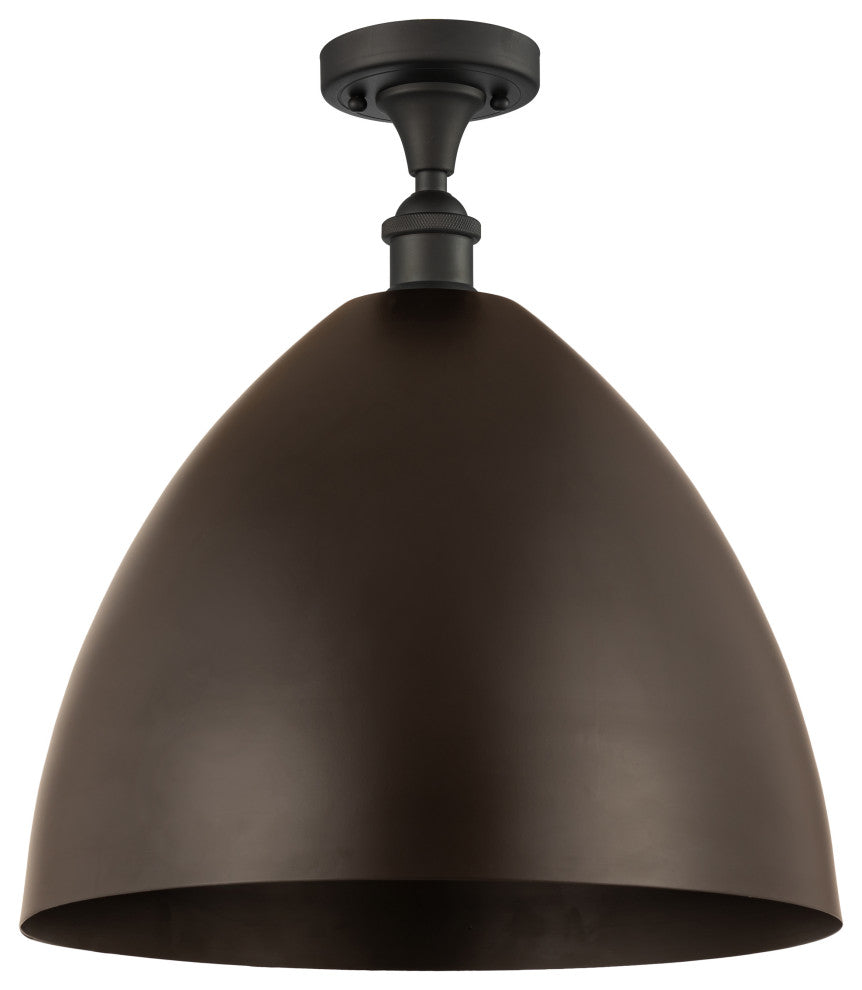 Ballston Dome Semi-Flush Mount, Oil Rubbed Bronze, Oil Rubbed Bronze