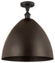 Ballston Dome Semi-Flush Mount, Oil Rubbed Bronze, Oil Rubbed Bronze