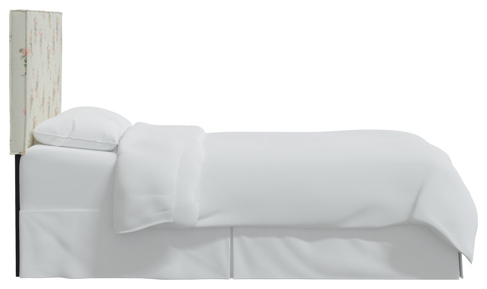 Rachel Ashwell Slipcover Headboard, Sc Dancing Dahlia Yellow, California King