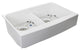Nantucket Sinks Retrofit Glacierstone EZApron Kitchen Sink, Ns-Gseza32d