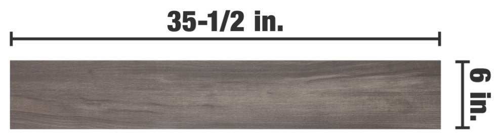 Mt Royale Pecan Porcelain Floor and Wall Tile Sample