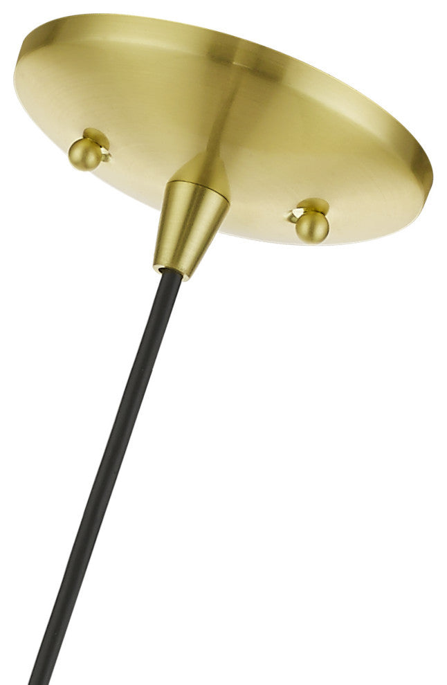 Lansdale 1 Light Satin Brass Single Pendant