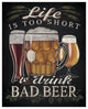 "Beer O Clock II" Digital Paper Print by Wellington Studio, 24"x30"