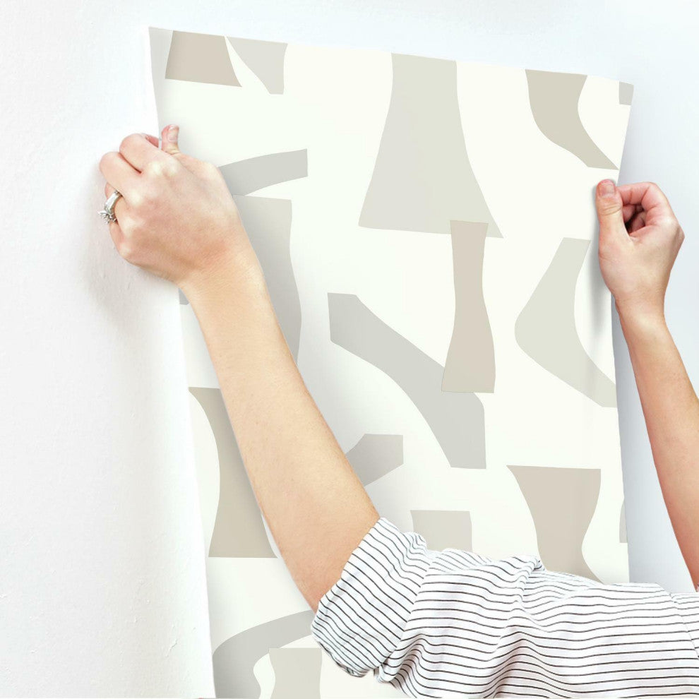 Modernist Peel and Stick Wallpaper