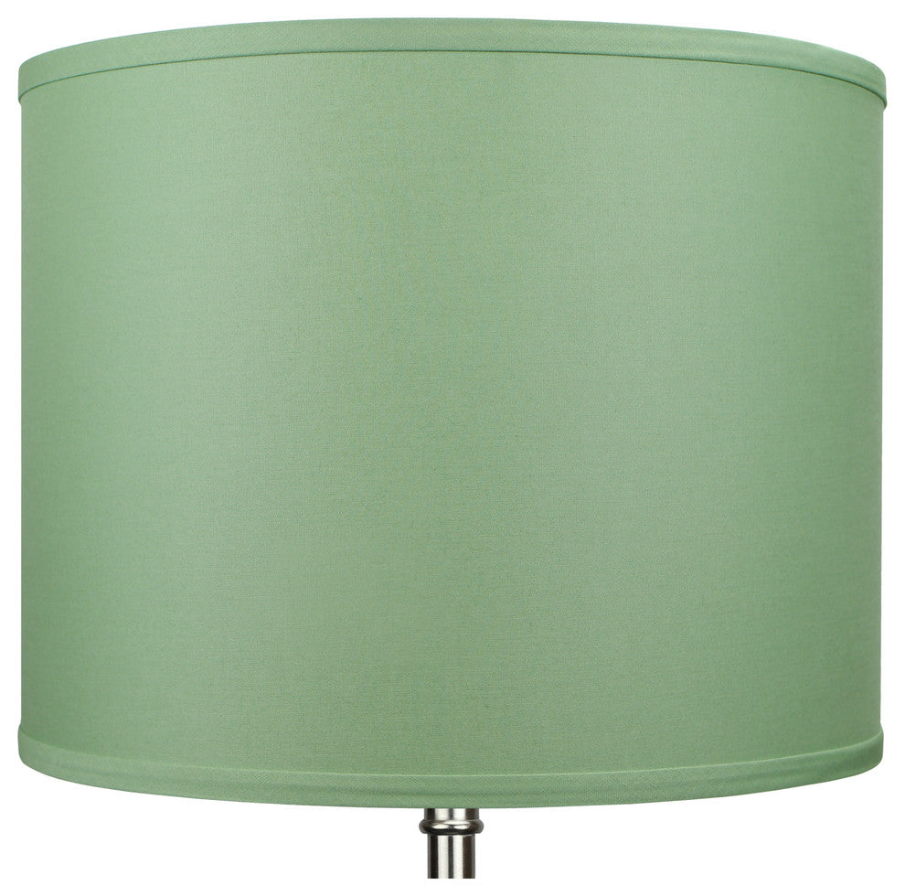 Fenchel Shades, 14"x14"x11" Spider Attachment Drum Lamp Shade, Linen