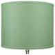 Fenchel Shades, 14"x14"x11" Spider Attachment Drum Lamp Shade, Linen