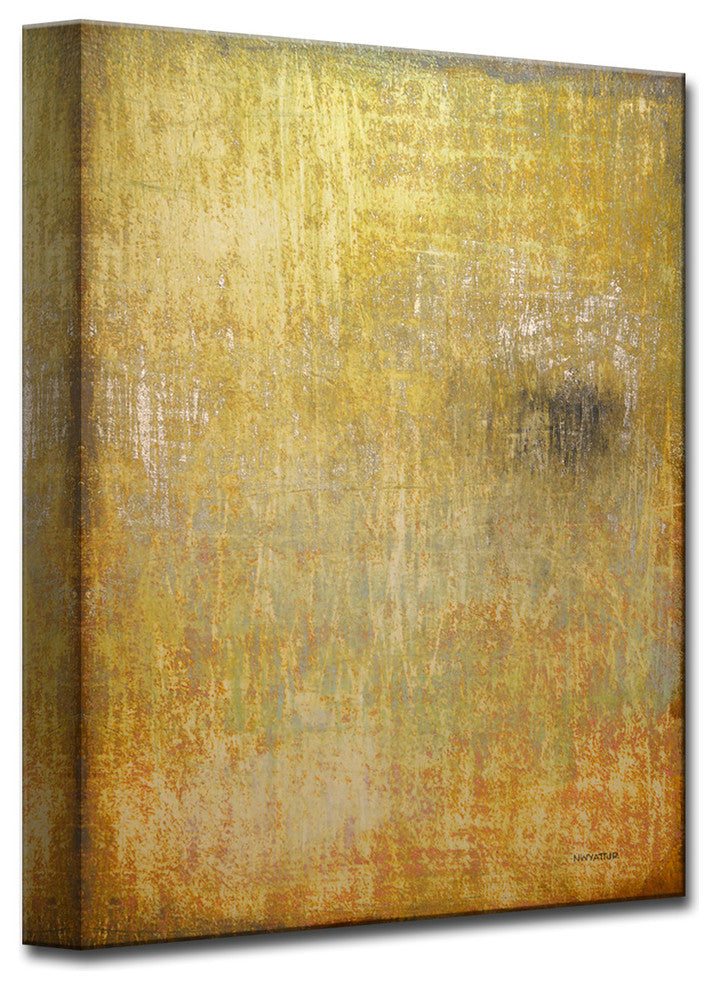 Ready2HangArt Abstract Canvas Art 'Moment in Time' by Norman Wyatt, 20"x16"