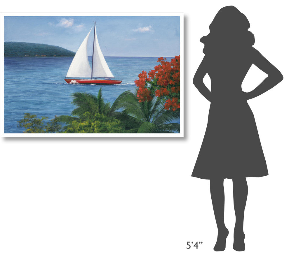 "Forever Summer" Digital Paper Print by Diane Romanello, 50"x34"