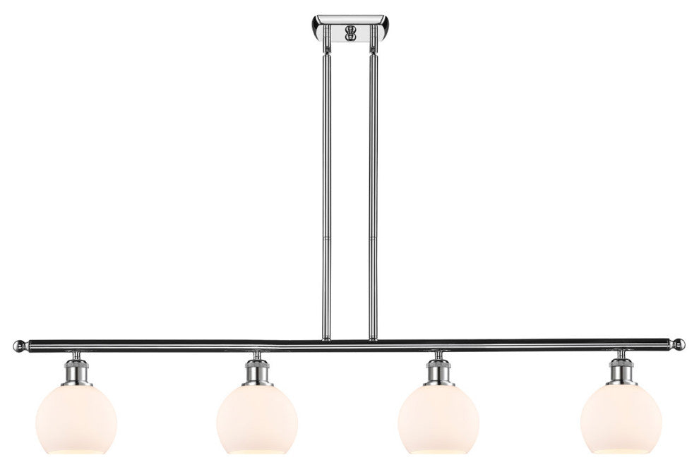 Innovations 516-4I-PC-G121-6 4 Light 48" Island Light, Polished Chrome