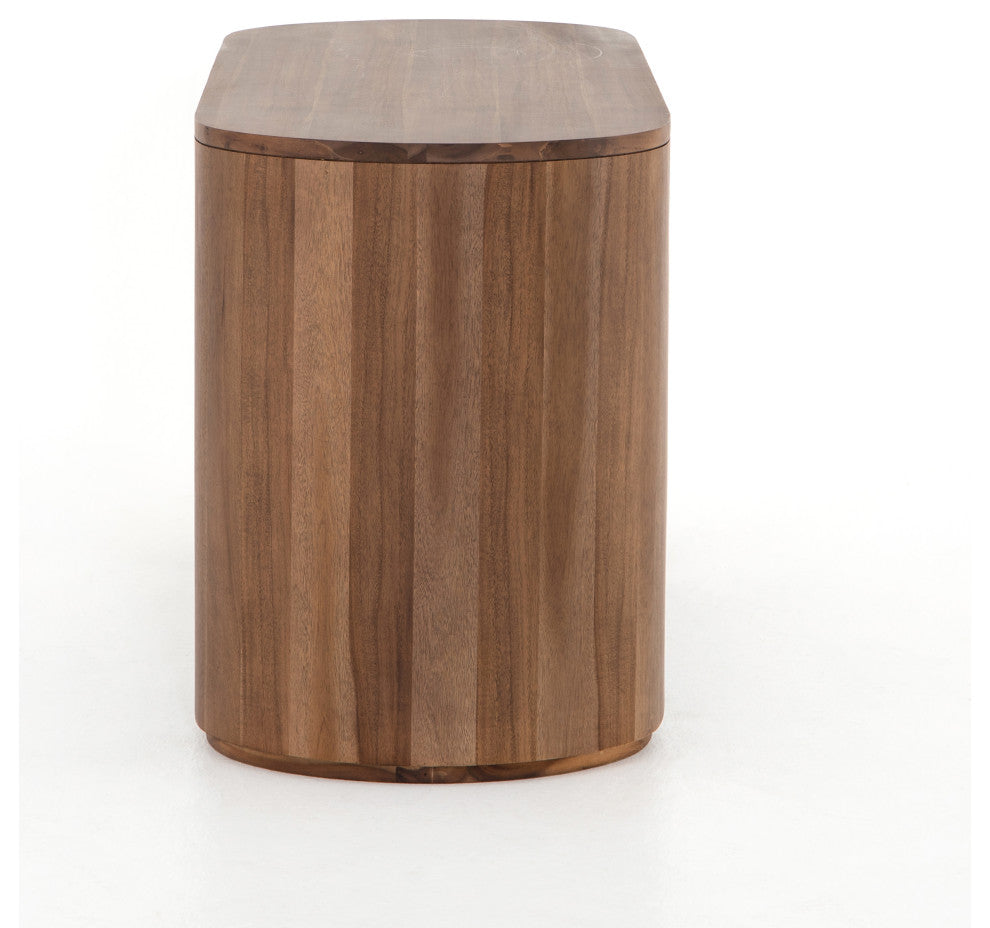 Pilar Desk-Caramel Brown Veneer