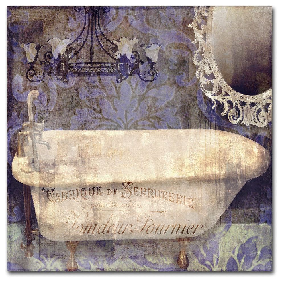 Color Bakery 'Le Bain Paris II' Canvas Art, 35"x35"