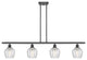 Innovations 516-4I-BK-G462-6 4 Light 48" Island Light, Matte Black