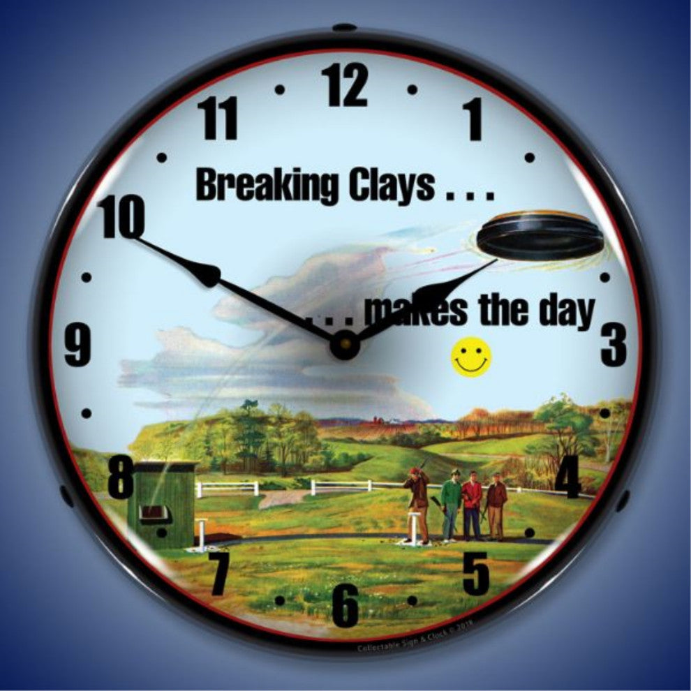 1807873 Shooting Clays Clock
