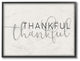 Stupell Ind. Thankful Typography Framed Giclee Art, 11 x 14