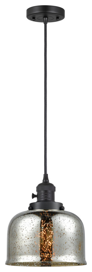 INNOVATIONS 201CSW-BK-G78-LED 1-Light Mini Pendant Matte Black