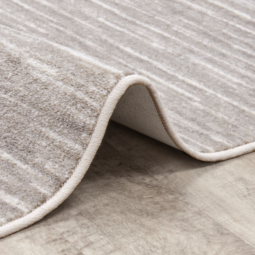 Joy Carpets Impressions Balanced Area Rug, Dove, 5'4"x7'8"