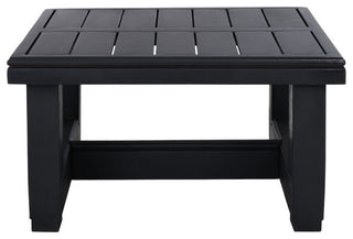 Safavieh Montford Aluminum End Table Black