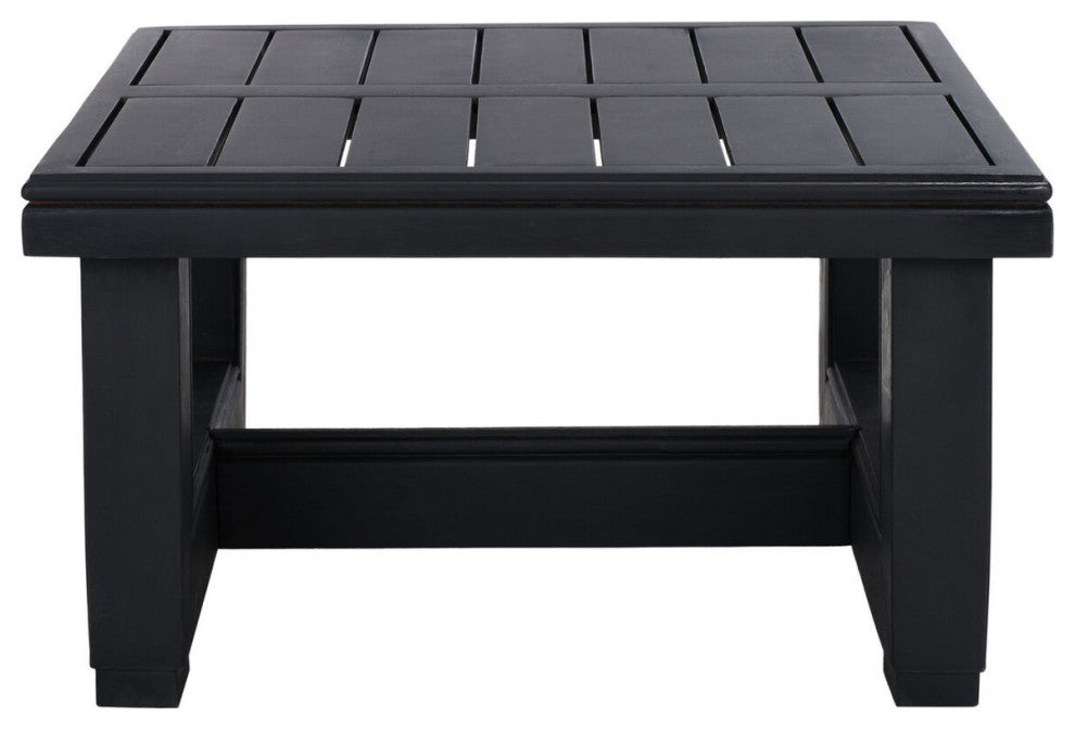 Safavieh Montford Aluminum End Table Black