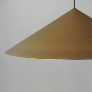 ET2 E34503 Pitch 30"W LED Pendant - Antique Brass