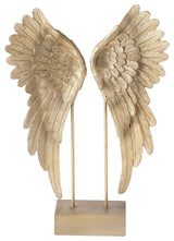 Angel Wings Decorative Free Standing Sculpture, 16.25"