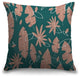 "Flat Palms Brown" Pillow 20"x20"
