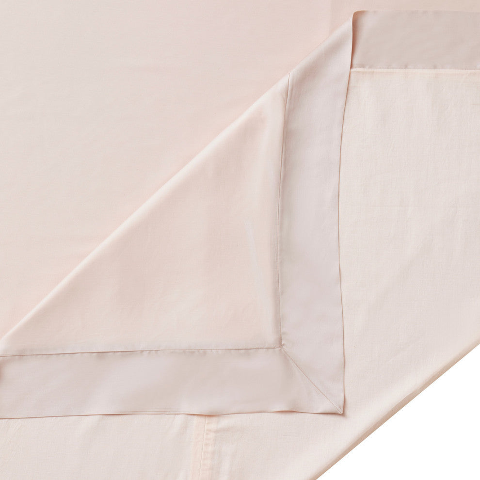Lyocell Duvet Cover Set, Super Queen, Blush, 3 Piece