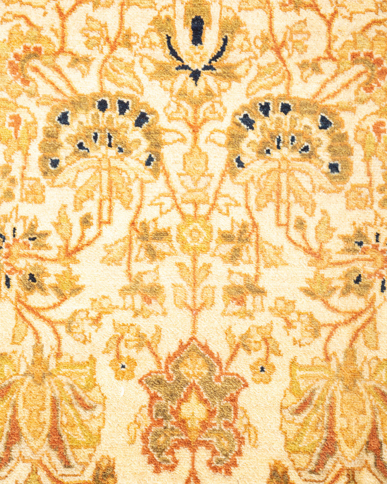 Mogul, One-of-a-Kind Hand-Knotted Area Rug Ivory, 3' 1" x 5' 7"