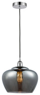 Innovations 616-1P-PC-G93-L-LED Fenton 1 Light Mini Pendant, Polished Chrome