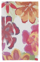 30x60" Ani, Floral Print Beach Towel, Red