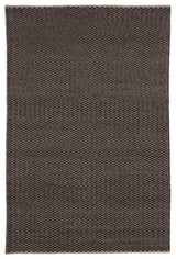 Milano Contemporary Area Rug, Black, 5'x7'6"